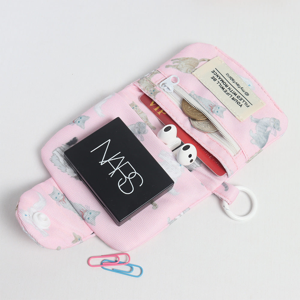 Female Cute Storage Polyester Fresh Fashion Ladies Wallet