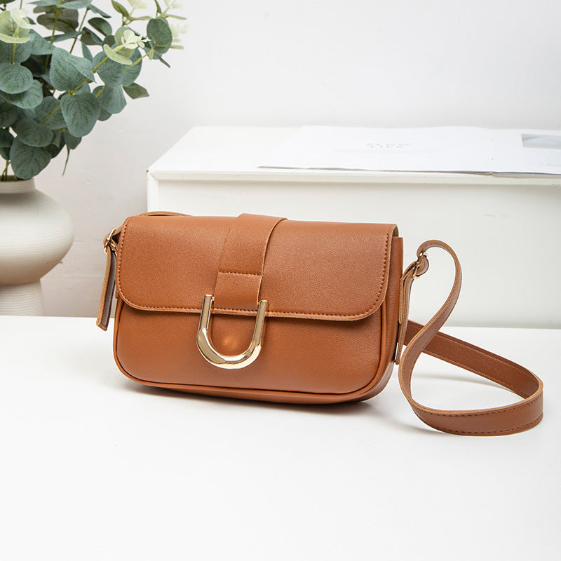 Spring High-grade French Stick Vintage Fashion Underarm Western Style Women's Messenger Bag