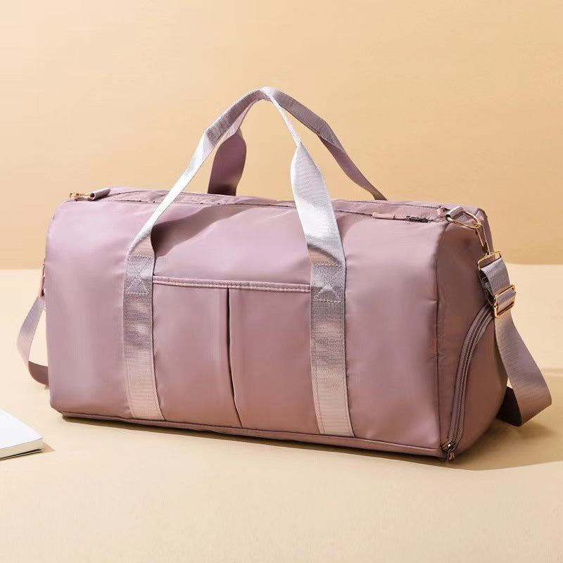 Women's Dry Separation Shoe Position Portable Large Travel Bags