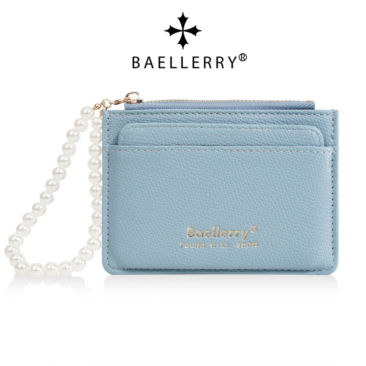 Multiple Slots High Sense Female Fashion Pearl Ladies Wallet