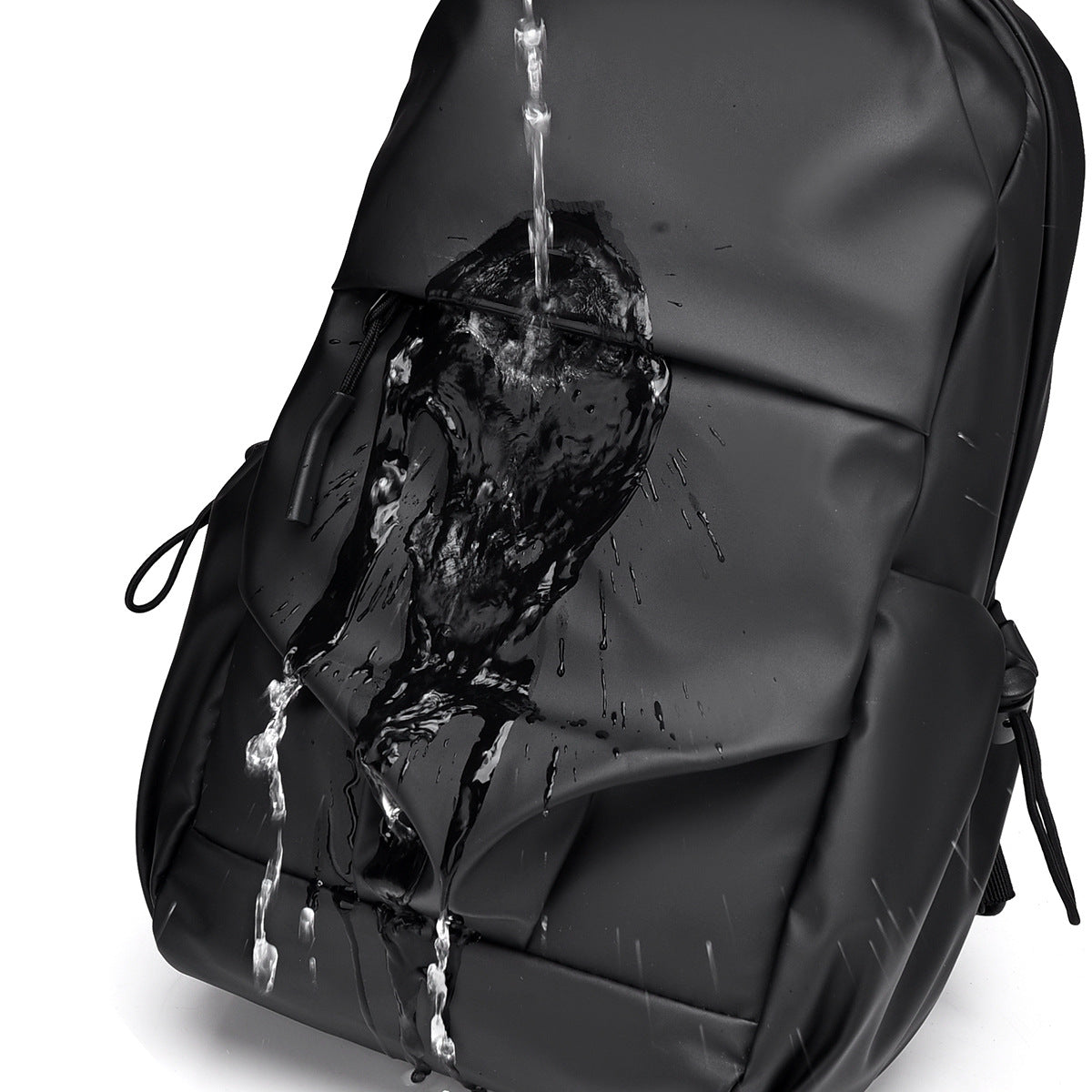 Men's Derm Urban Simple Black Trendy Men's Chest Bags