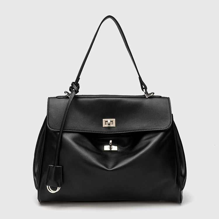 Women's Leather Tactile Feel Large Capacity Totes High-grade Underarm Bags
