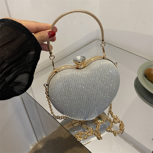 Women's High-grade Texture Can Be Love Pouch Bags