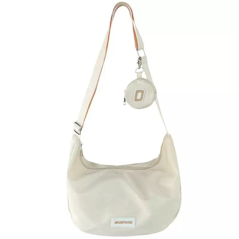 Style Versatile Summer Nylon Cloth Dumpling Class Large Bags