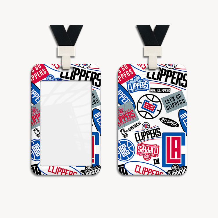 Lakers Warriors Nets Clippers Campus Shuttle Name Card Holder