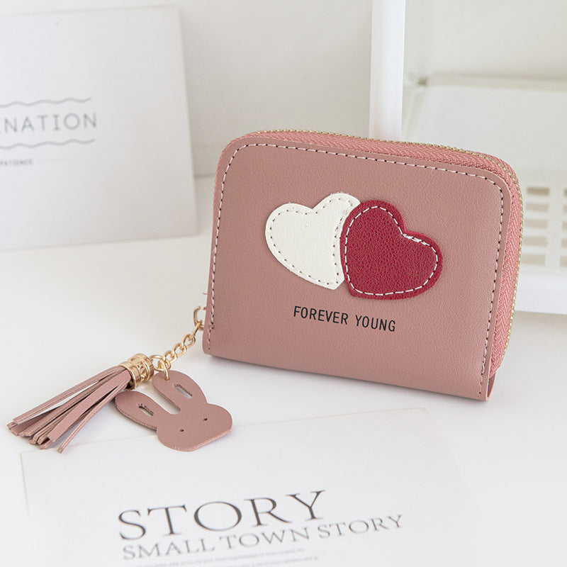 Pretty Cool Classic Women's Portable Zipper Ladies Wallet