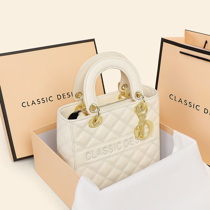 Women's Summer Diana High-grade Niche Leather Luggage
