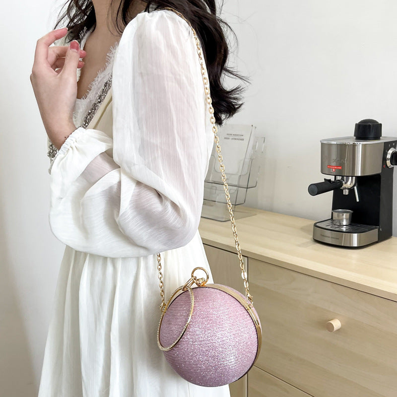 Retro Fashionable Rhinestone Dinner Box Mini Handbags