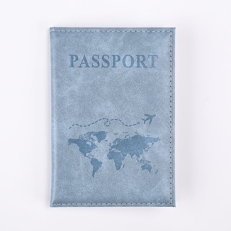 Grain Color Changing Passport Cover Ticket Card Holder