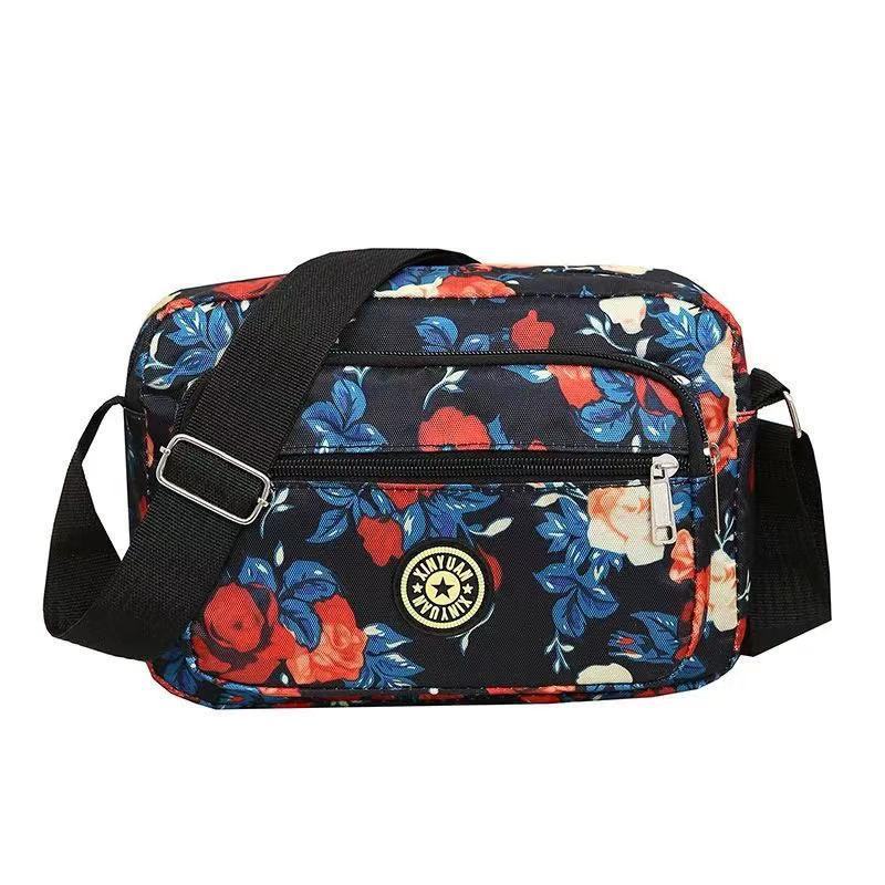 Women's Oxford Quantity Discount Stall Flower Crossbody Bags