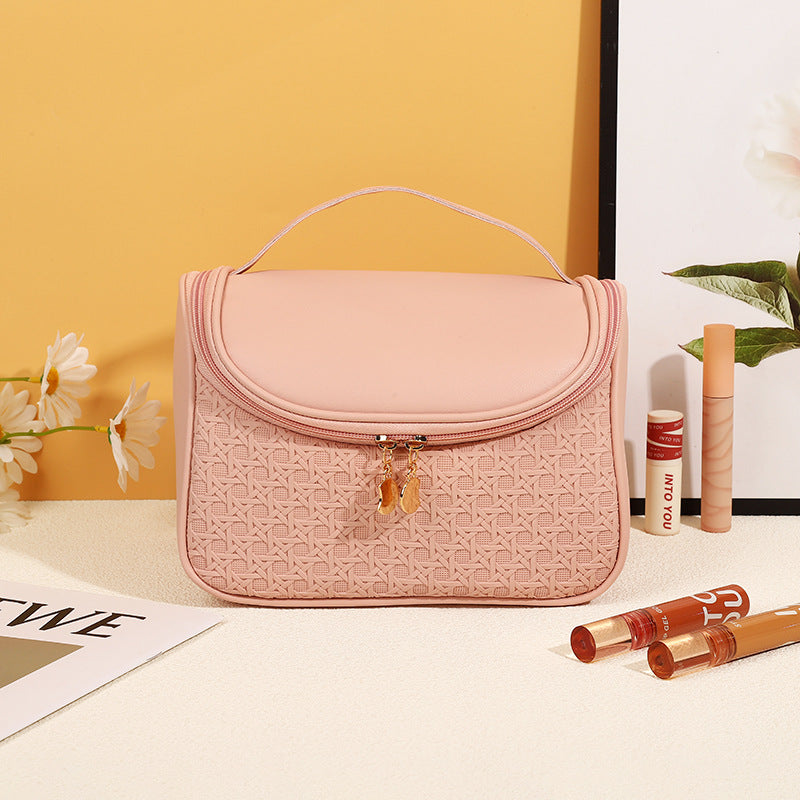 Women's Simple Portable High-grade Storage Waterproof Wash Makeup Bag