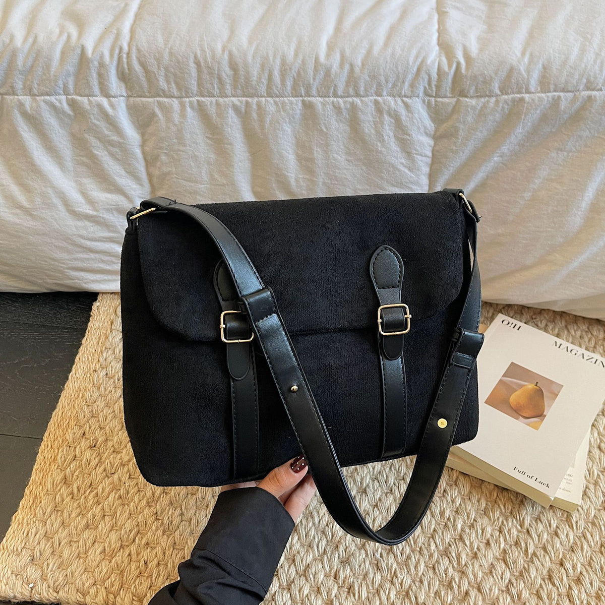Graceful Women's Design Frosted Vintage High-grade Women's Shoulder Bag