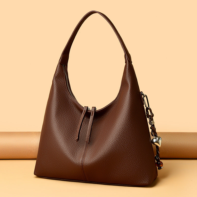 Spring Large Capacity Totes Minimalist Retro Fashion Underarm Women's Shoulder Bag