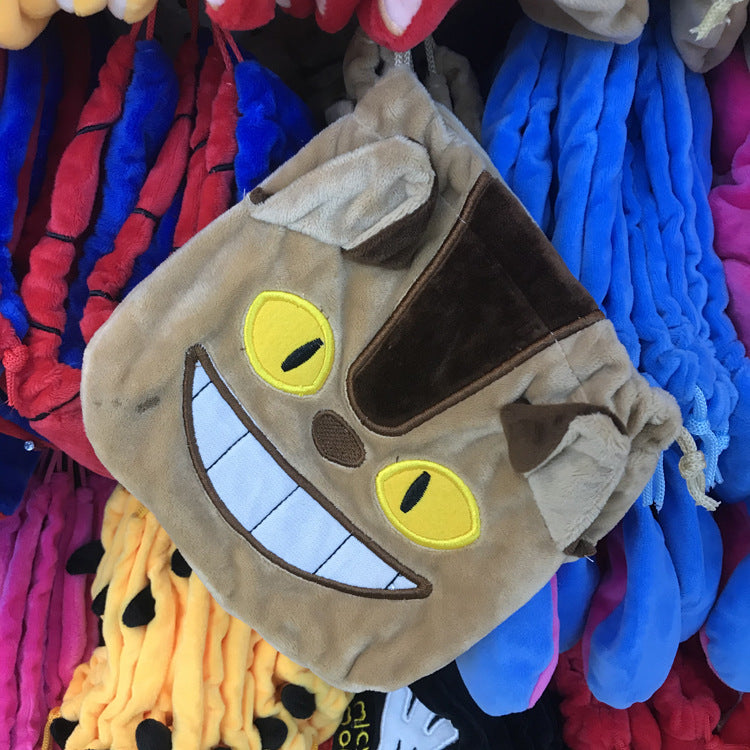 Women's & Men's & Plush Cute Drawstring Korean Mobile Coin Purses