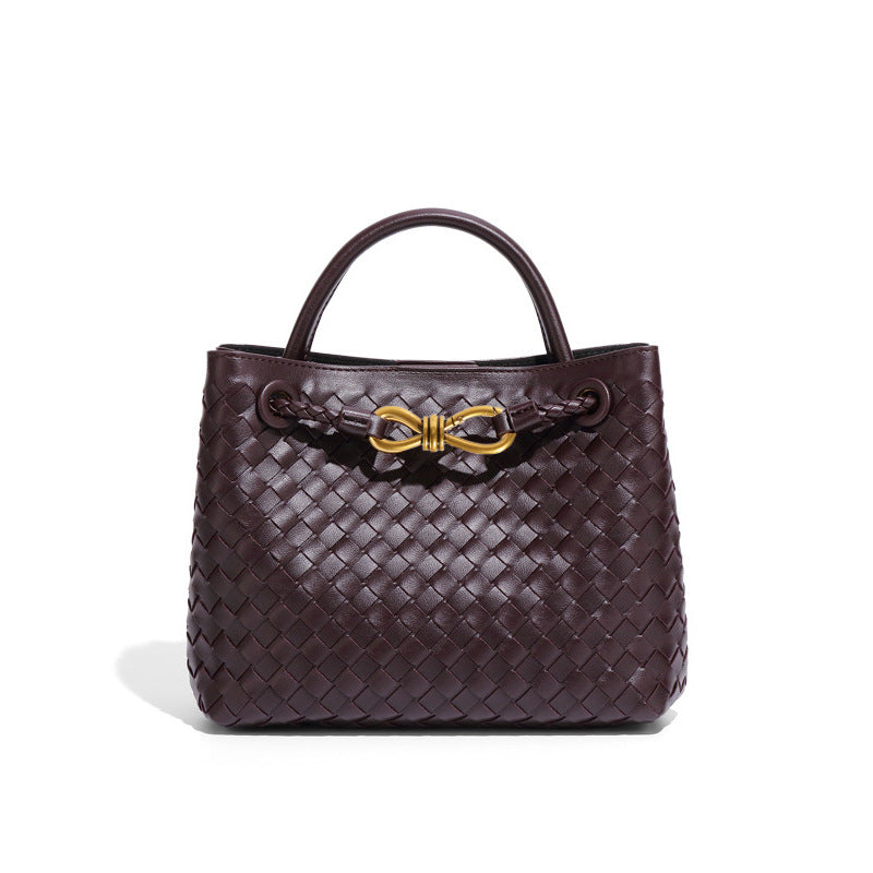 Women's High-grade Elegance Simplicity Hand-woven Practical Crossbody Bags