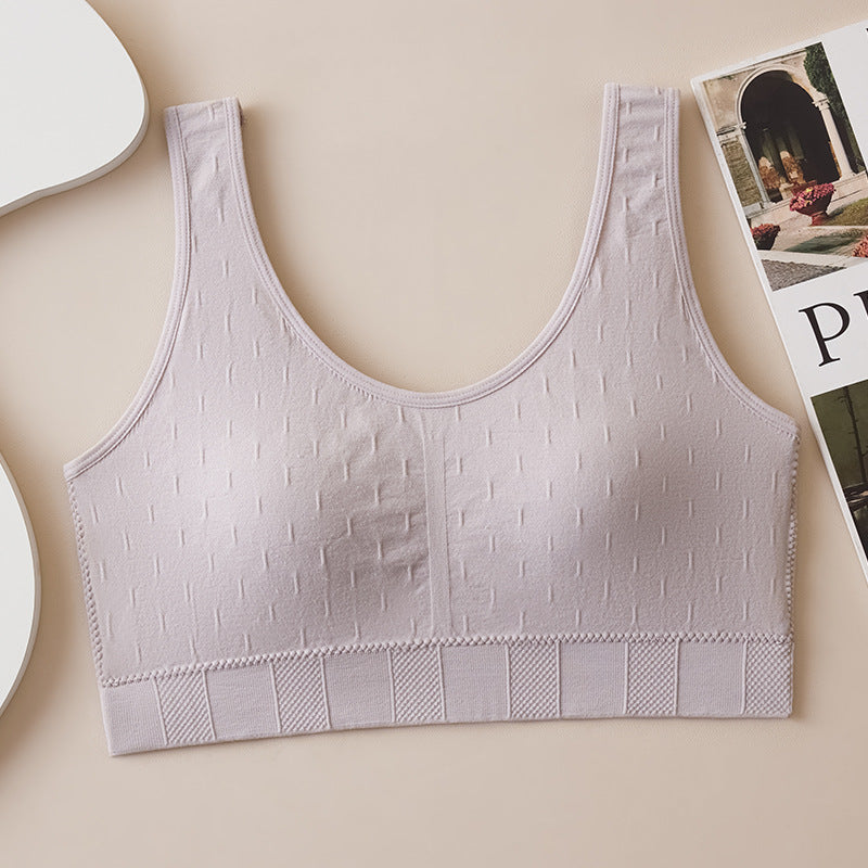 Chest Gather Comfortably Seamless Vest Fat Tanks Camis