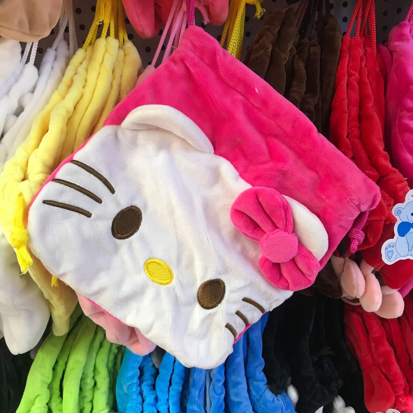 Women's & Men's & Plush Cute Drawstring Korean Mobile Bags