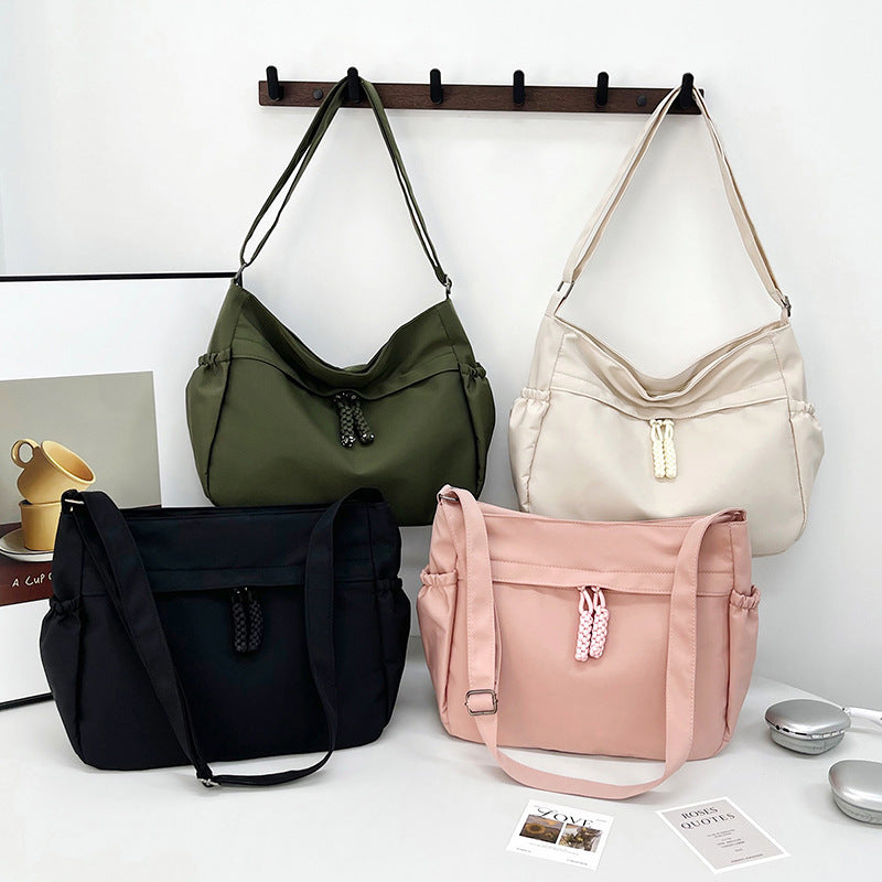 Women's Canvas Large Capacity Totes High-grade Underarm Crossbody Bags