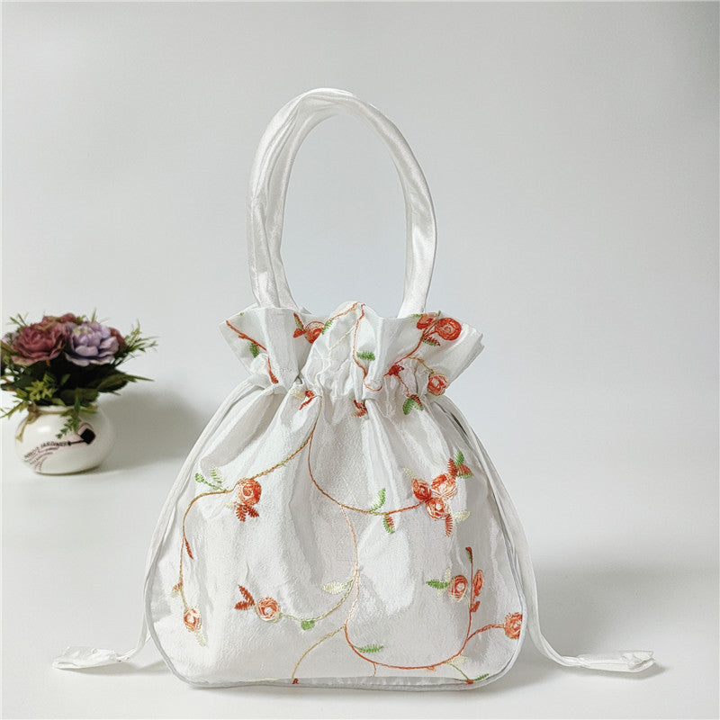 Elegant Women's Clutch Ethnic Style Embroidered Handbags