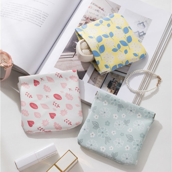 New Mini Air Cushion Storage Earphone Cosmetic Bags