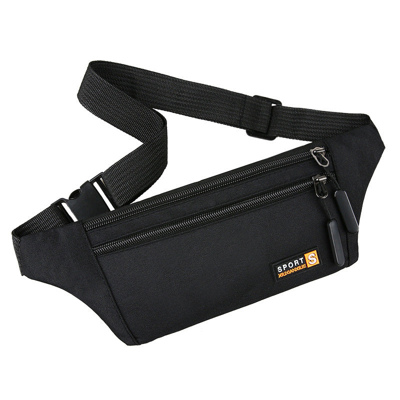 Women's & Men's & Running Household Slanted Mobile Printing Men's Waist Packs