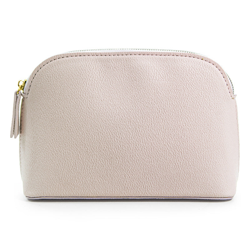 Solid Color Style Cute Good-looking Atmospheric Shell Cosmetic Bags