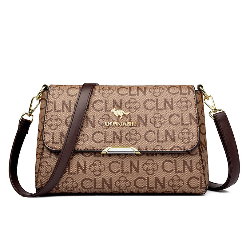 Women's Soft Leather Female Mother Portable Fashion Retro Bags