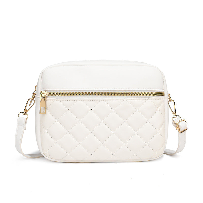 Women's Fashion Leisure Commute Diamond Pattern Women's Shoulder Bag