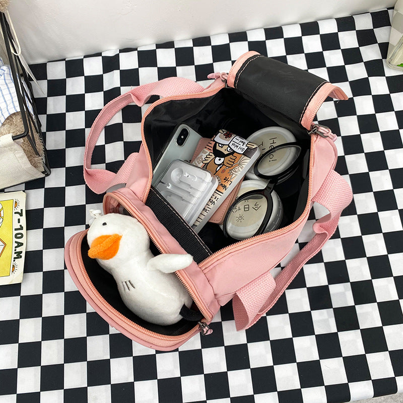 Slouchy Printed Portable Large Capacity Storage Travel Bags