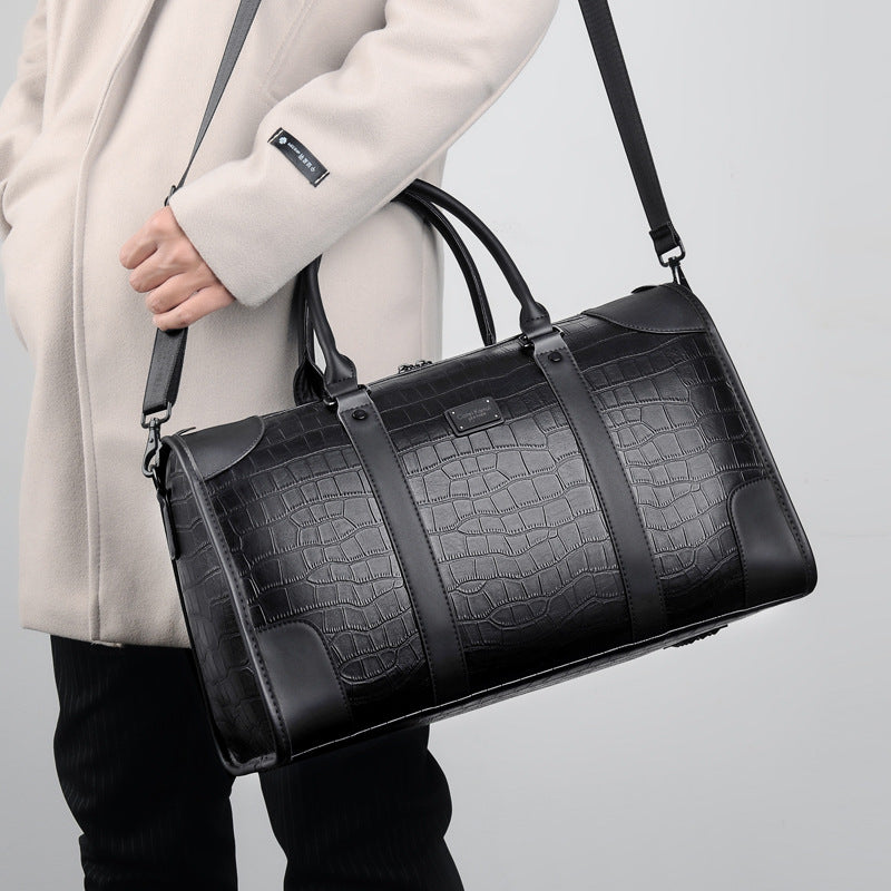 Men's Traveling Large Capacity Long Short Trip Handbags