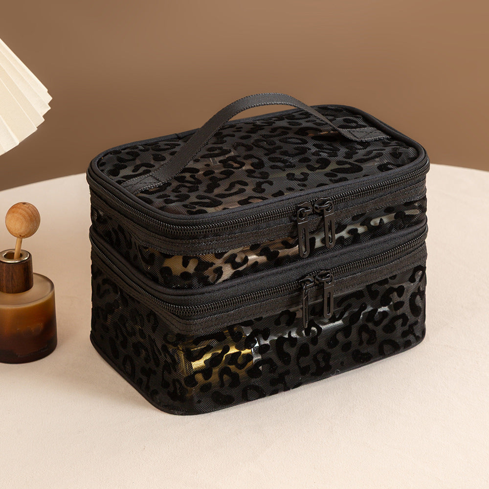 Mesh Large Capacity Wash Storage Tool Box Makeup Bag