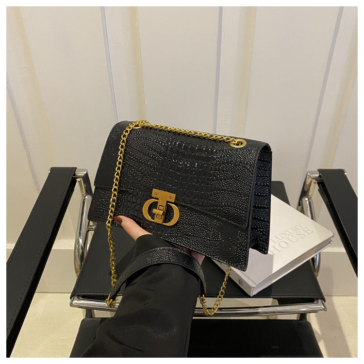 Style Korean Fashion Summer Gradient Color Simple Women's Shoulder Bag