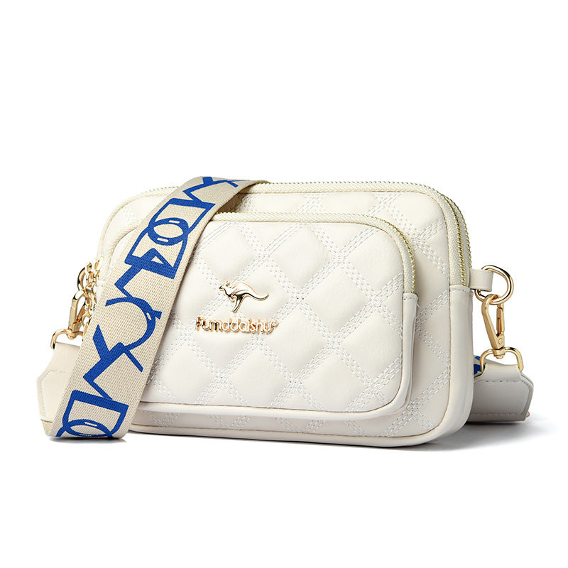 Women's Trendy Classic Style Diamond Check Fashion Women's Shoulder Bag