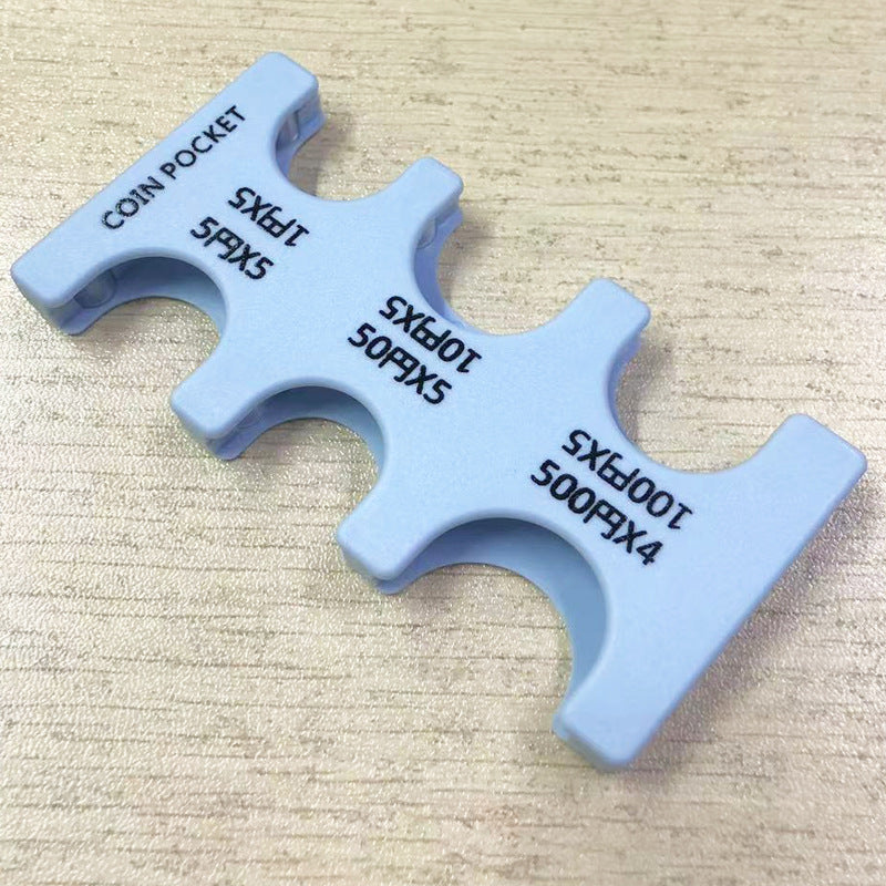 Classic Pretty Plastic Classification Portable Storage Coin Purses