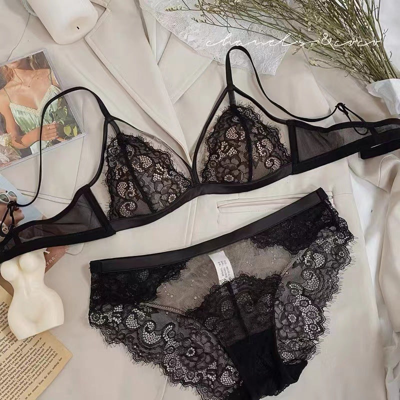 Women's Pure Desire Red Sexy Lace Strict Selection French Underwear Lingerie Sets