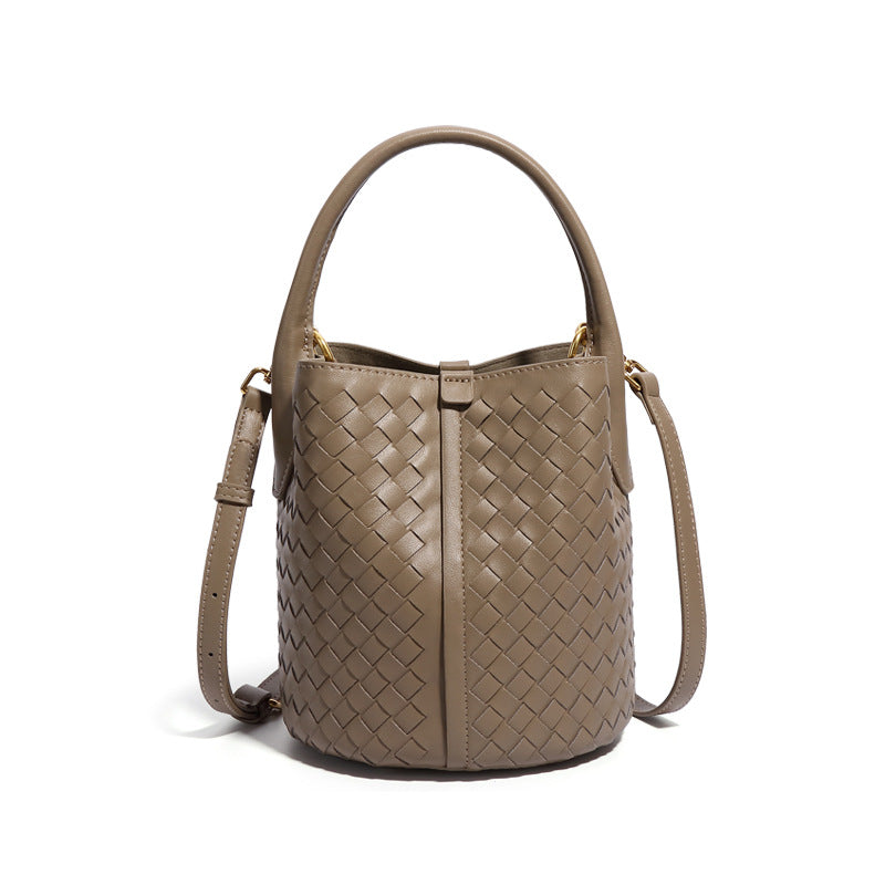 Attractive Popular Hand-woven Trendy Solid Color Handbags