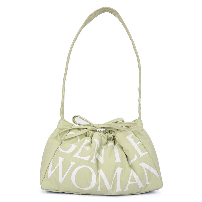 Women's Trendy Cloud Dumpling Fashion Puffy Portable Women's Shoulder Bag