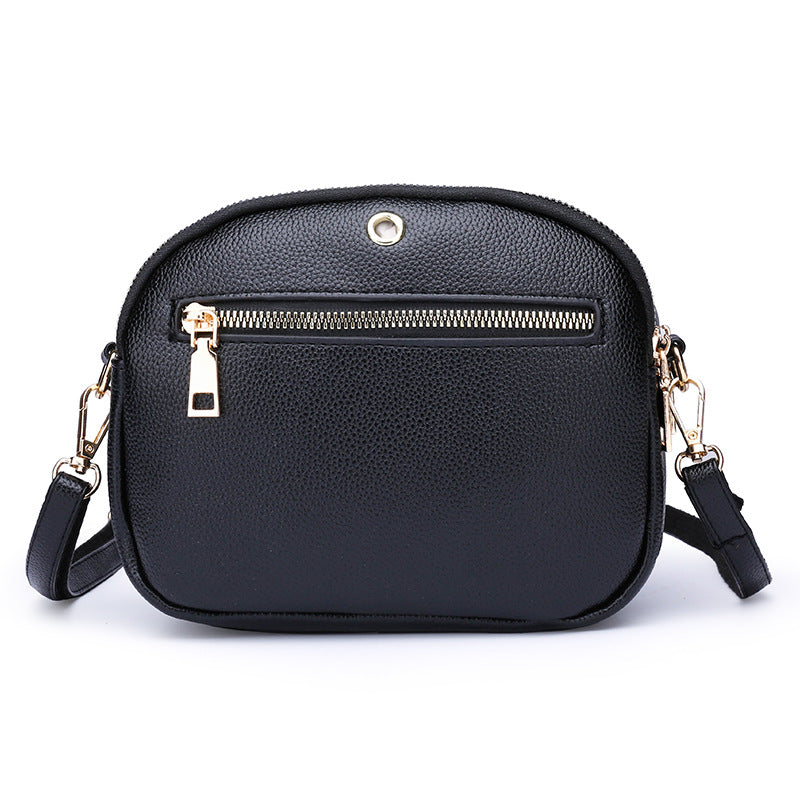 Cool Popular Women's Soft Leather Mobile Women's Messenger Bag