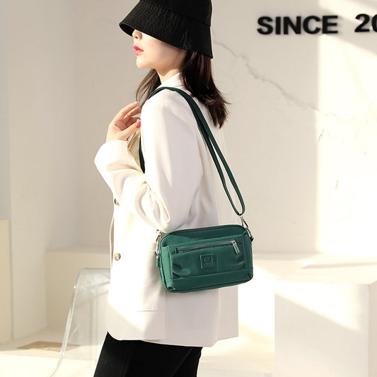 Fashion Trendy Commuter Large Capacity Mobile Waterproof Crossbody Bags