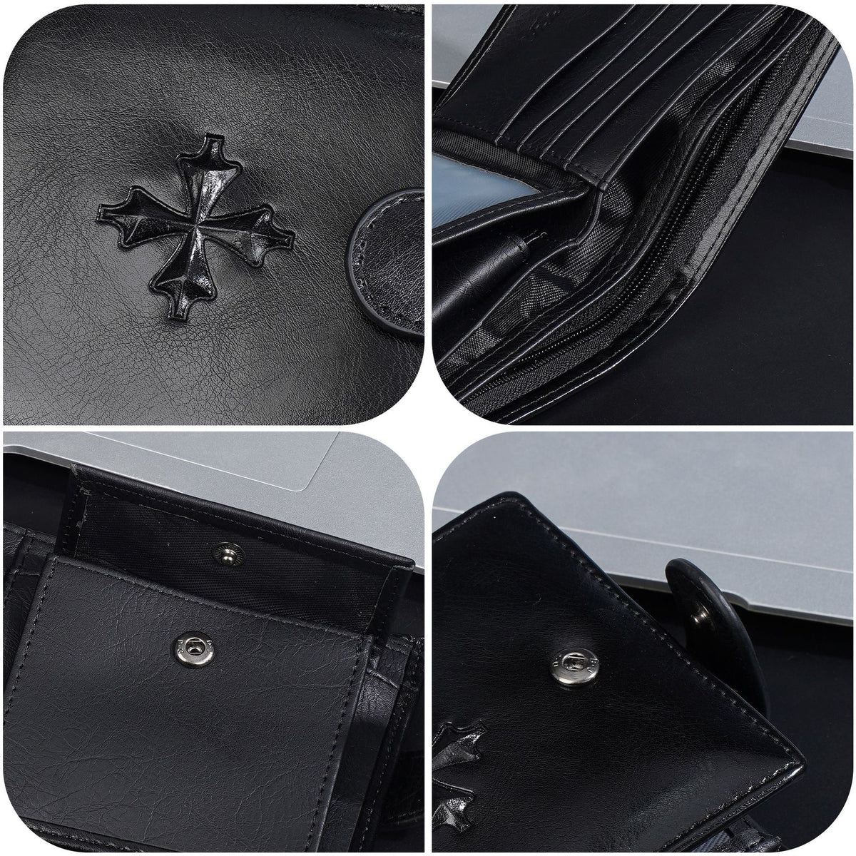 Men's Large Capacity Cash Short High-grade Multiple Slots Men's Wallet