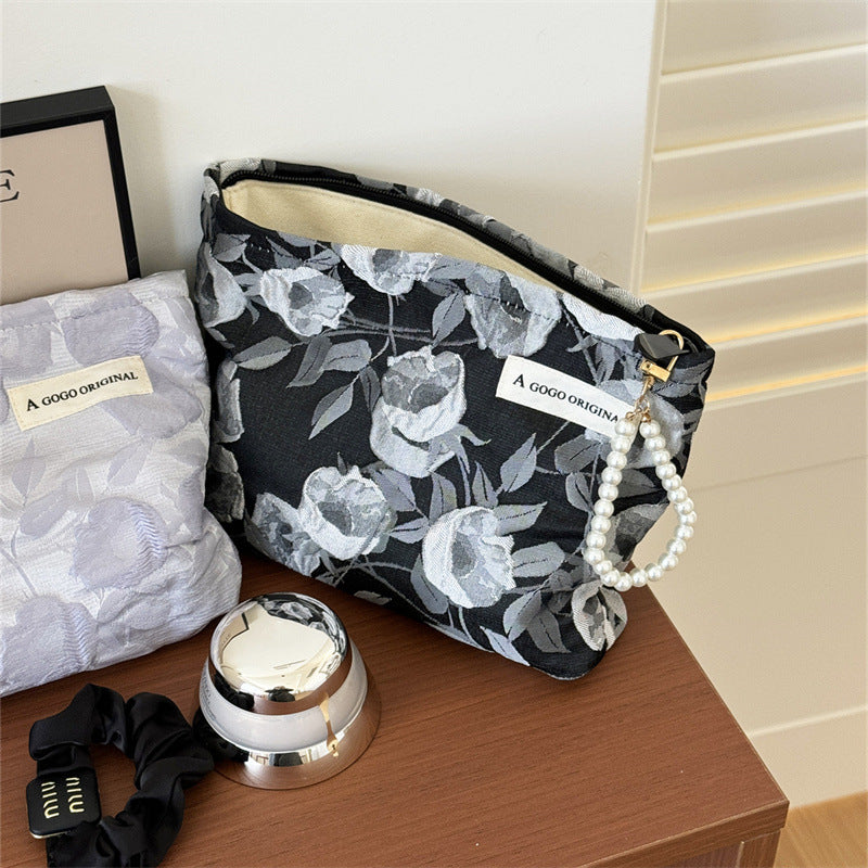 Portable Skin Care Buggy Liner Out Wash Makeup Bag