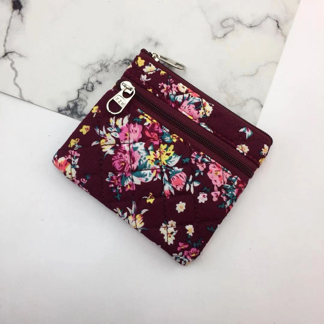 Women's Fabric Hand-held Cloth Mini Cotton Linen Coin Purses