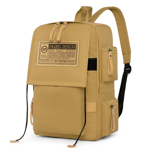 Men's Simple Fashion Large Capacity Female Junior High Backpacks