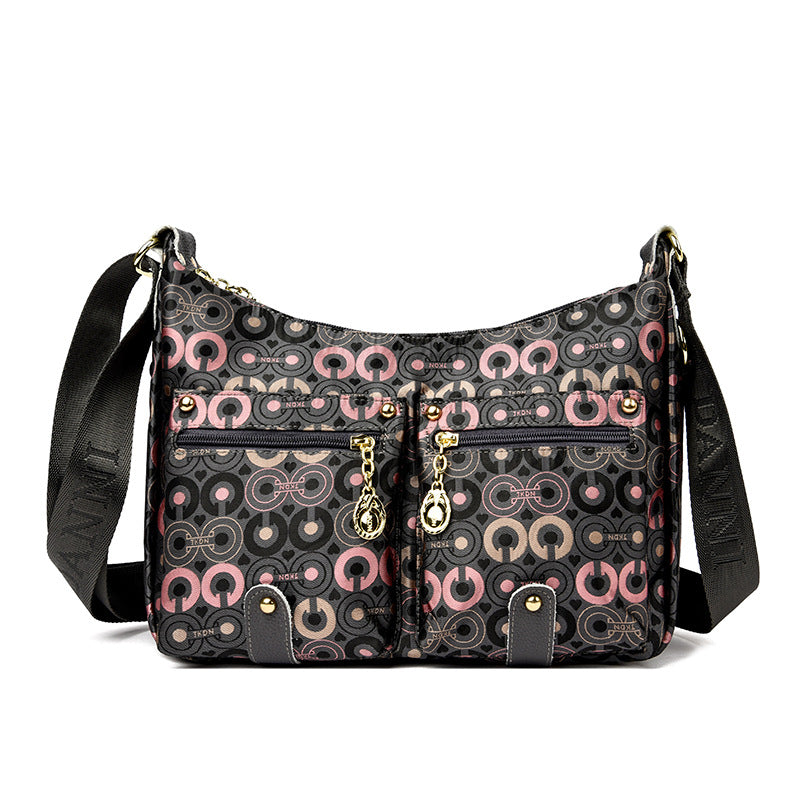 Women's Summer Waterproof Oxford Cloth Large Capacity Women's Messenger Bag