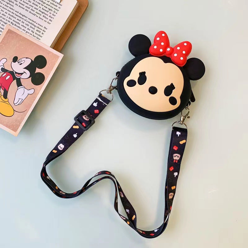 Men's & Children's & Silicone Soft Girlish Storage Cute Bags