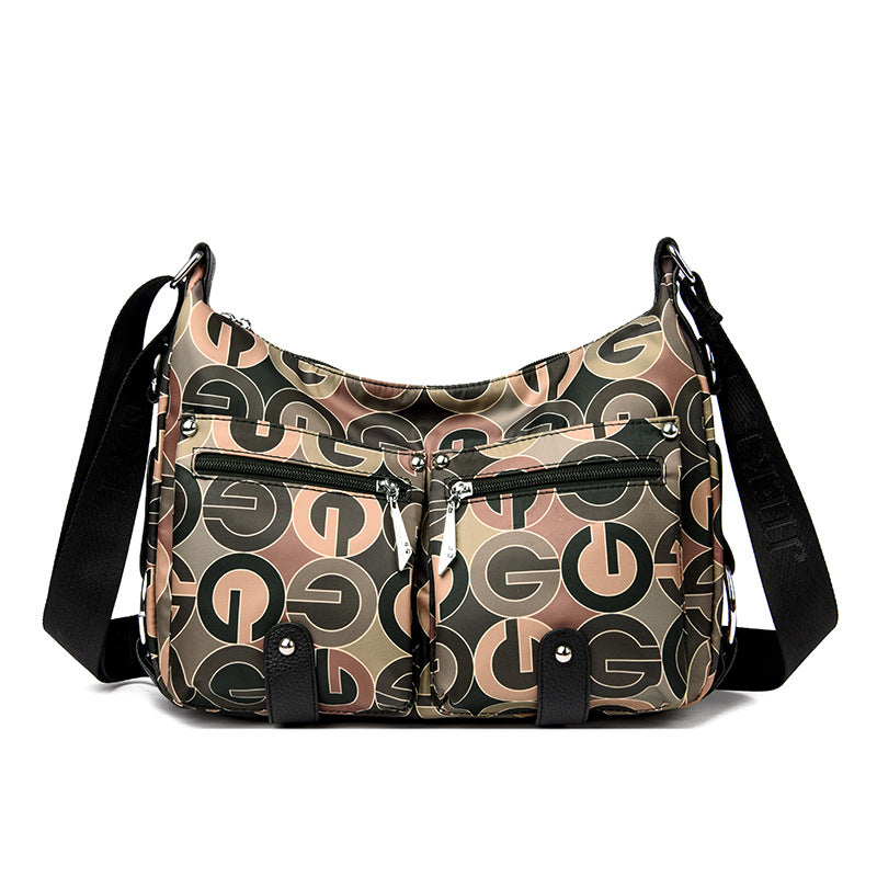 Women's Summer Waterproof Oxford Cloth Large Capacity Women's Messenger Bag