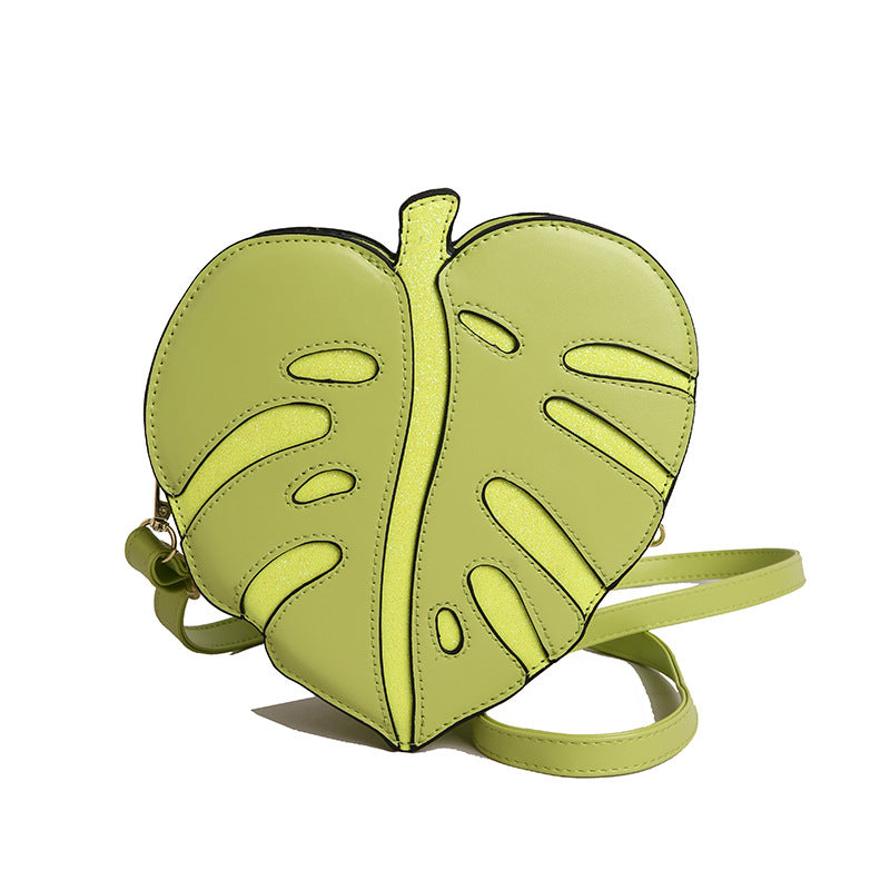 Women's Cute Maple Leaf High Texture Light Luxury Women's Shoulder Bag