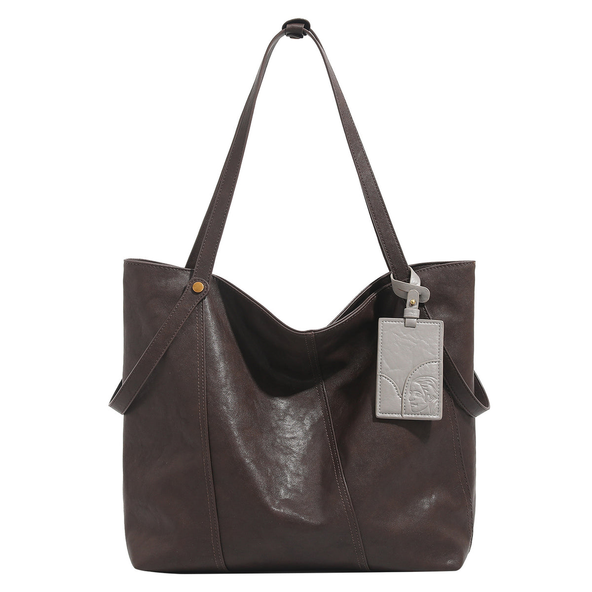 Simple Fashion Soft Surface Commute Large Women's Shoulder Bag
