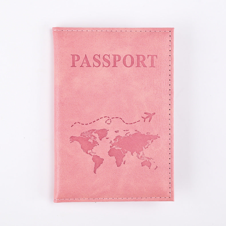 Grain Color Changing Passport Cover Ticket Card Holder