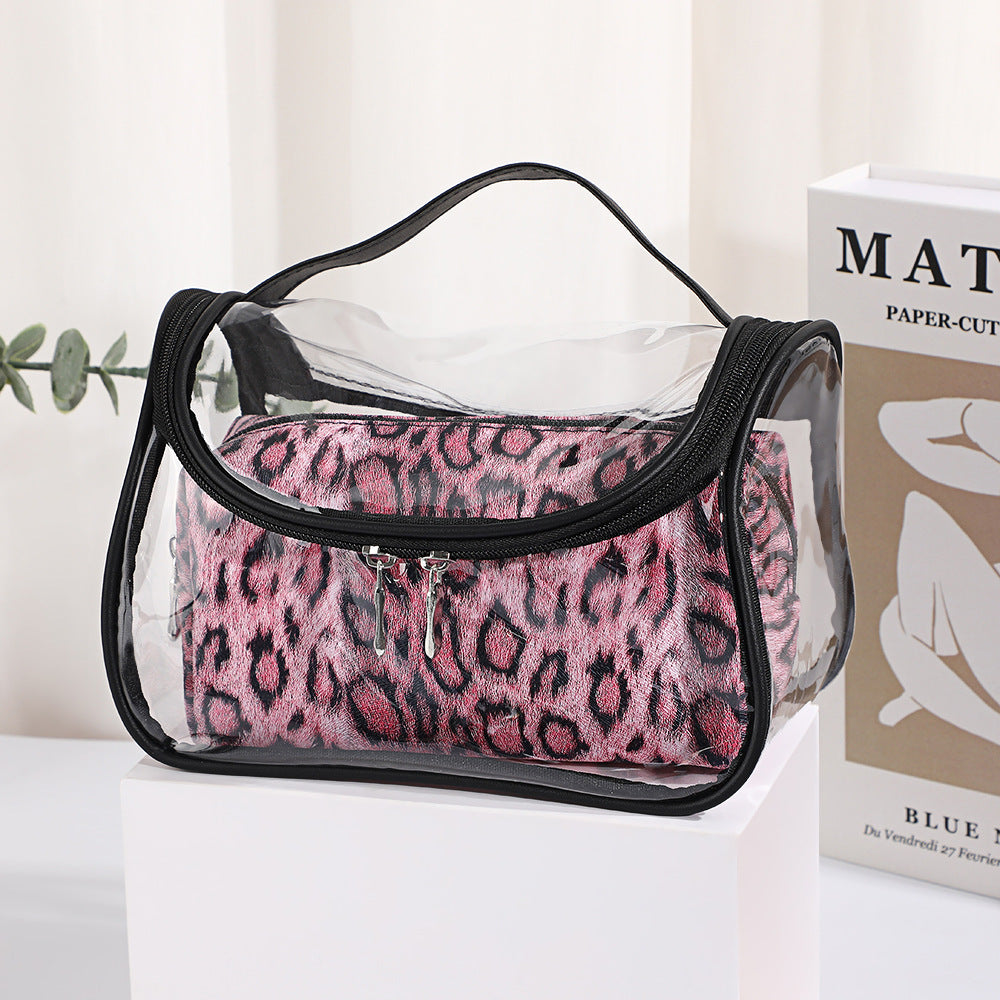Portable Large Capacity Wash Stylish Versatile Makeup Bag